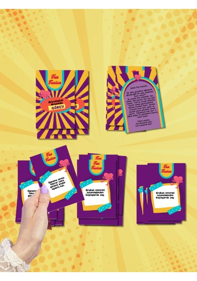 Fun Fusion Arkadaşlar Arasında Mini Görev Içki Shot Oyunu Parti Oyunu