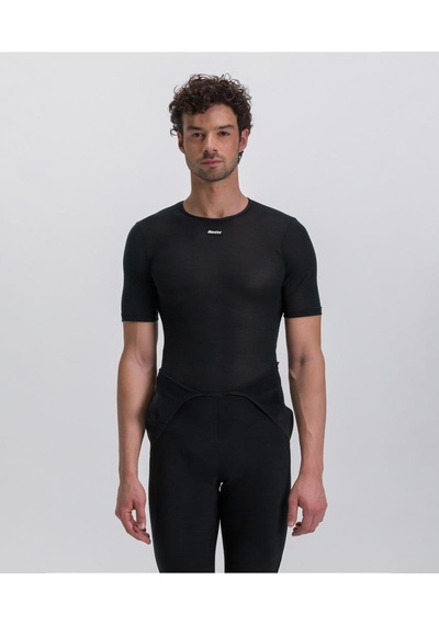 Santini Dry Baselayer Kısa Kollu İçlik Primaloft Kumaş Bm001glldry Siyah