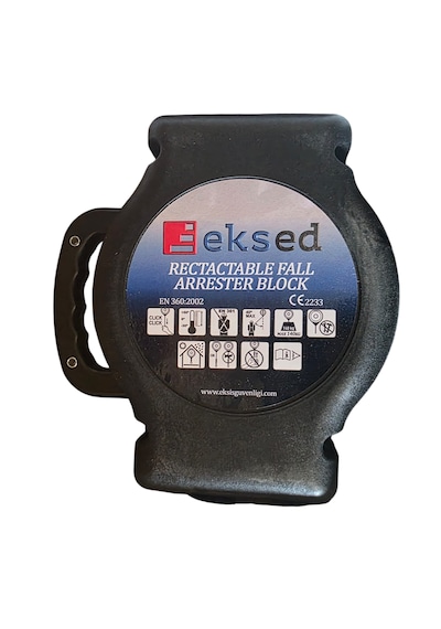 Eks -310 10 Metre Çelik Halatlı Geri Sarımlı Düşüş Durdurucu