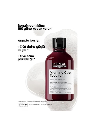 L'Oréal Professionnel Vitamino Color Spectrum Boyalı Saçlar İçin Solma Karşıtı Şampuan 300 ML