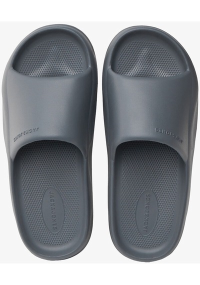 Jack & Jones Jfwstatus Erkek Gri Slider Terlik 12251282-asphalt Gri