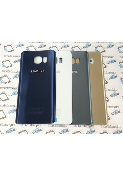 Samsung Uyumlu Galaxy Note 5 Arka Pil Batarya Kapağı (Cam) - (275892855)