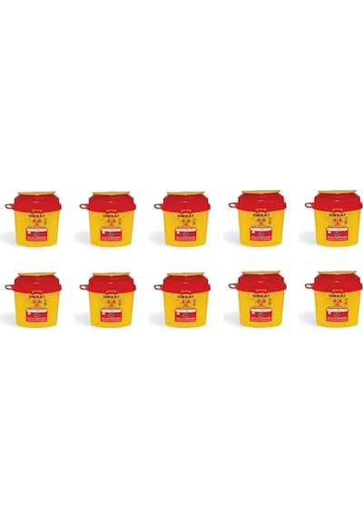 1.3 Lt Atık Kutusu 10 Adet