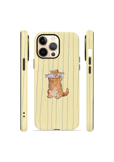 Apple iPhone Uyumlu 14 Pro Max Vorian Çift Katmanlı Magsafe Kılıf Flower Crown Dachshund