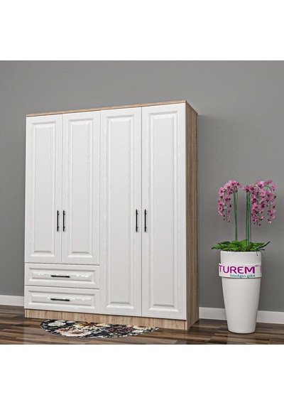 Loft Membran Gardrop Mdf Beyaz Loft Membran Gardrop Mdf Beyaz