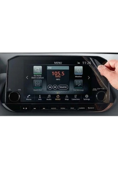 Nissan Qashqai Ekran Koruyucu 9 Inç Uyumlu 9h Nano Film 2021 2023