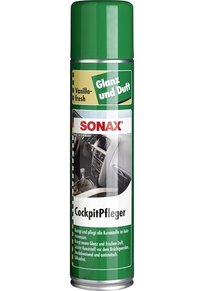 Sonax Torpido Temizleyici Parlatıcı Vanilya 400 Ml