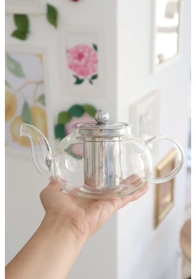 Aloha Cam Demlik Çay Ve Kahve 600ml