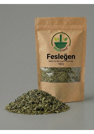 İxirciyusuf Fesleğen Kuru Fesleğen Basil Doğal Baharat 100 G