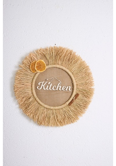 Kitchen Portakal Tarçın Kapı Duvar Süsü
