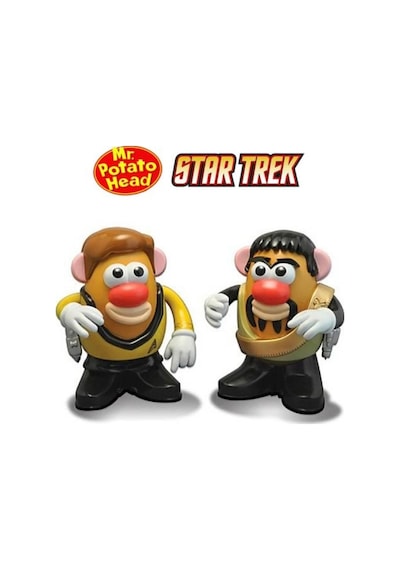 Mr. Potato Head Star Trek Captain Kirk & Klingon  Kor