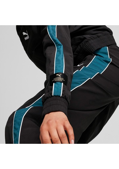 Puma T7 Track Kadın Siyah Eşofman Üstü Düz 626806