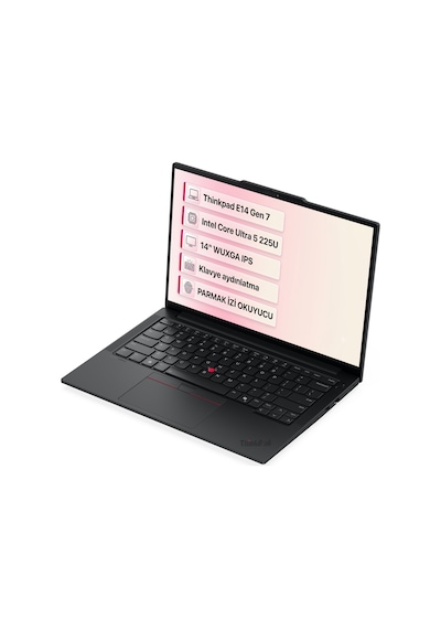 Lenovo Thinkpad E14 Gen 7 21SX007DTX002 Ultra 5-225U 16 GB 1 TB SSD 14" Dos Dizüstü Bilgisayar