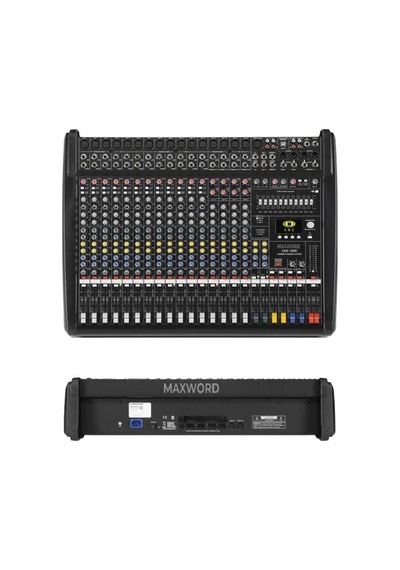 Maxword Cms 1600-3 Mixer 16 Kanal Analog Kompakt Power Mikser