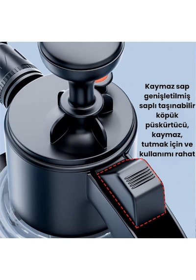 Coofbe Yüksek Basınçlı 2litre Ev Bahçe Temizlik Araç Yıkama Köpük Püskürtücü Otomatik El Pompası