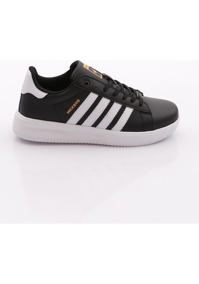 Wickers 0642555m Erkek Spor Ayakkabı Siyah Beyaz