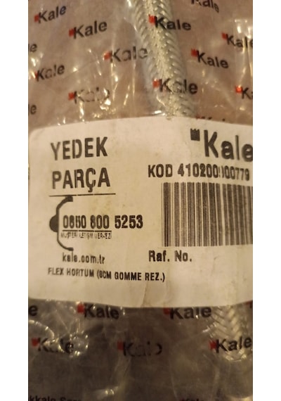Kale Flex Hortum 8cm Gomme Rez. Krom