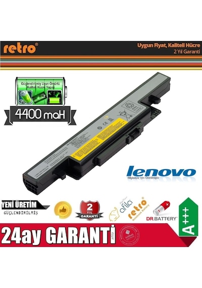 Lenovo Y400 Y410p Y490 Y500 Y510p Y590 Bataryası, Pili L11s6r01