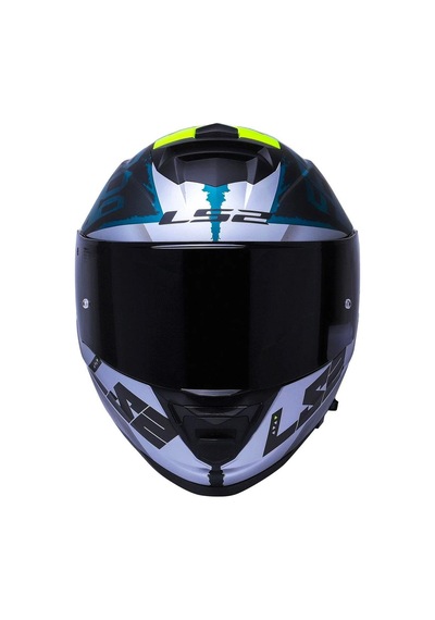 Ls2 Storm 2 Sprinter Siyah Vizör Kask Gri - Siyah