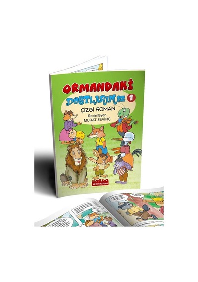 Ormandaki Dostlarımız - 1- Bordo Ressam