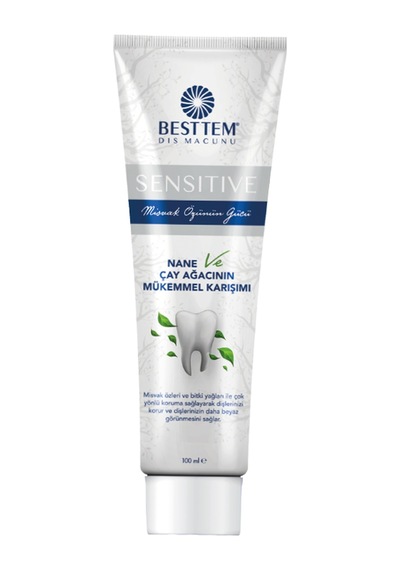 Besttem Sensitive Nane Çay Ağacı Diş Macunu 100 G