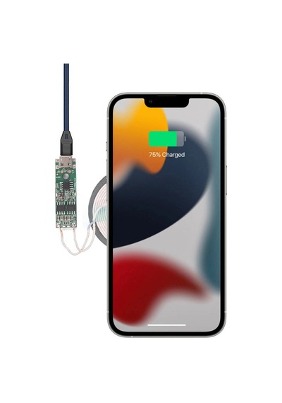 Kablosuz Şarj Modülü 5w 1a Mobil Akıllı Telefon Oyuncak Pil Şarj Transmiter Micro Usb Samsung  Uyumlu