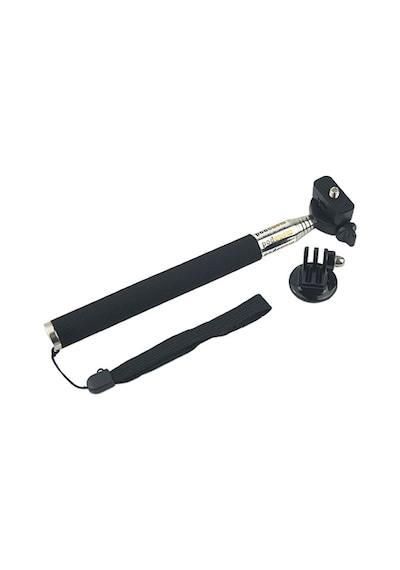 Gopro Uyumlu Kafa Göğüs Bandı Monopod Seti