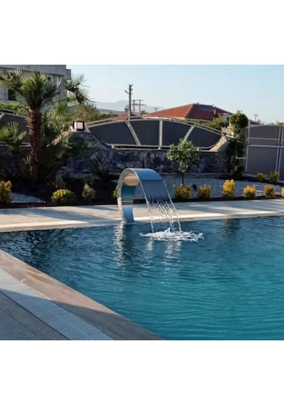 Havuz Başı Kobra Şelale 400X800 CM Aısı304 Paslanmaz Çelik
