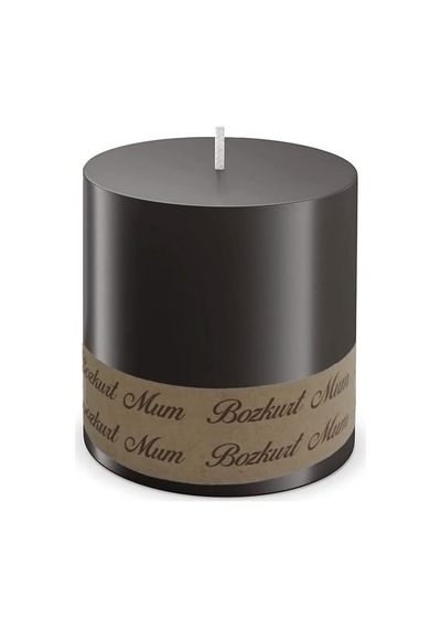 Sima Gift Bozkurt Mum Silindir Mum 7cm Çap X 7cm Boy Dev Mum 7 Cmx 7cm Silindir Mum 7x7 Cm Mum7x7 Siyah Diğer