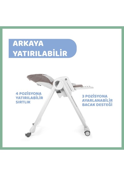 Bşkvirgo Mama Sandalyesi Brown Renk: Brown Bsk2026