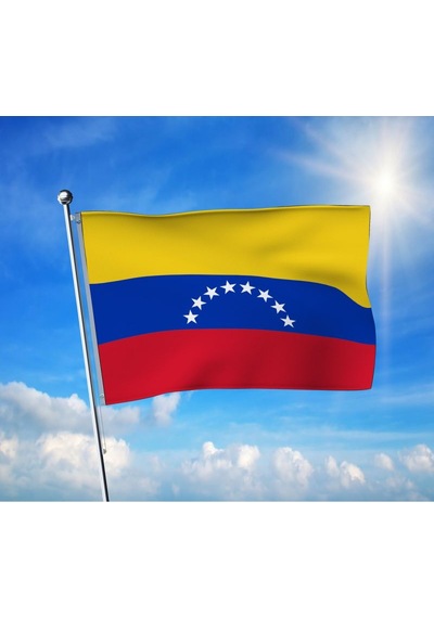 Venezuela Bayrağı Premium Raşel Kumaş 70x105 Cm Diğer