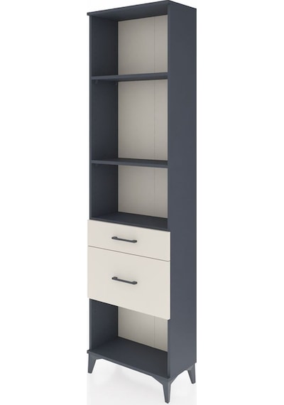 Arges Dolap 3 Raflı 2 Çekmeceli 60x30x221 Antrasit-aytaşı Antrasit Arges Dolap 3 Raflı 2 Çekmeceli 60x30x221 Antrasit-aytaşı Antrasit