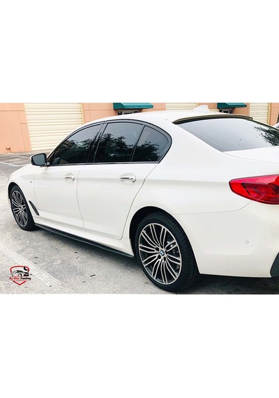Bmw F10 5 Series - Marşpiyel Alt Çıtası - Piano Black Vakum