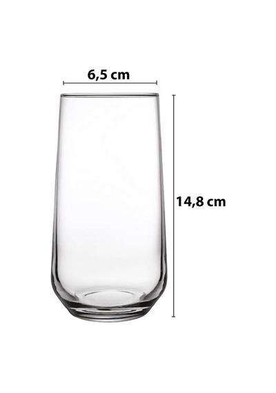 Paşabahçe Allegra Meşrubat & Kokteyl Bardağı 6'lı - 420015 Şeffaf