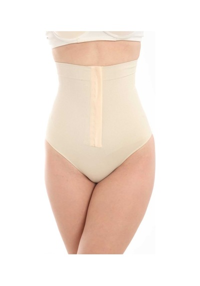Norcia Sports Ayarlanabilir 2 Beden İnce Görünüm Sağlayan Sıklaştırıcı İnceltici Kopçalı Slip Korse Krem - 667596265 Krem - 667596265 Krem