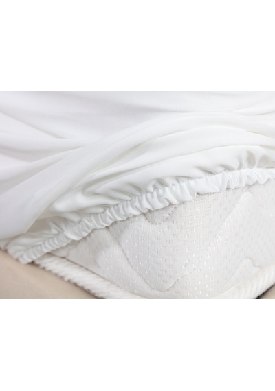 Madame Coco Eleta Kapitoneli Fitted Yatak Alezi 1kytal0105king Size-beyaz Beyaz