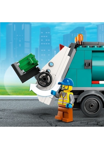 LEGO® City Geri Dönüşüm Kamyonu 60386 Yaratıcı Oyuncak Yapım Seti 261 Parça
