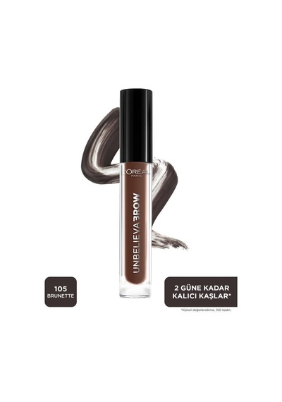 L'Oreal Paris Unbelieva Brow Long Lasting Brow Gel - 105 Brunette - 3.4M