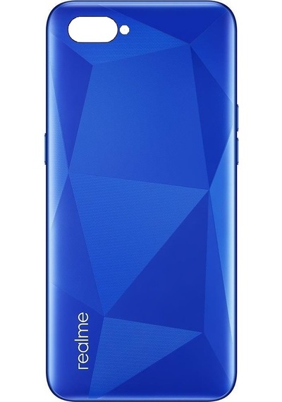 Realme C2 Arka Pil Batarya Kapağı RMX1941 RMX1945 Mavi
