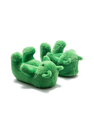 Twigy Pookie EE0562 Kadın Hayvanlı Panduf Yeşil 36/41 Yeşil