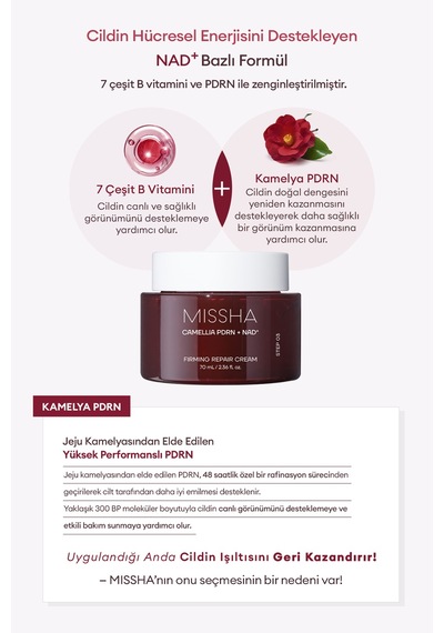 Missha Pdrn Nad+ Firming Repair Cream