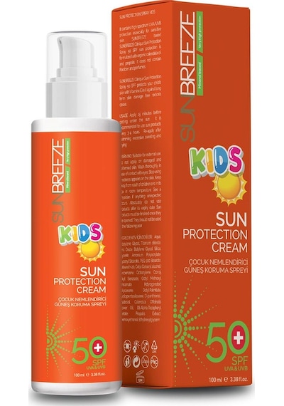 Sunbreeze Kids Nemlendirici Güneş Kremi SPF50+ 100 ML