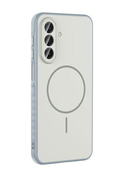 Galaxy Uyumlu A17 Kılıf Kamera Lens Korumalı Magsafe Destekli Silikon Pazarplus Lacivert