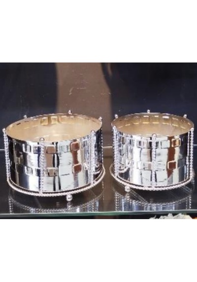 Vz-22 Büyük Dama Desen Vazo 14 Cm Boy 24-20 Cm Çap Dekoratif Modern Şık Salon Vazo Altın