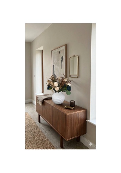 Modern 3d Baskı Dekoratif Vazo Minimal Tasarım Ev Dekoru Salon Masa Vazosu 19x19cm Beyaz