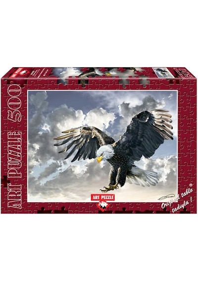 Art Puzzle 500 Parça Siyah Beyaz Puzzle - 4167