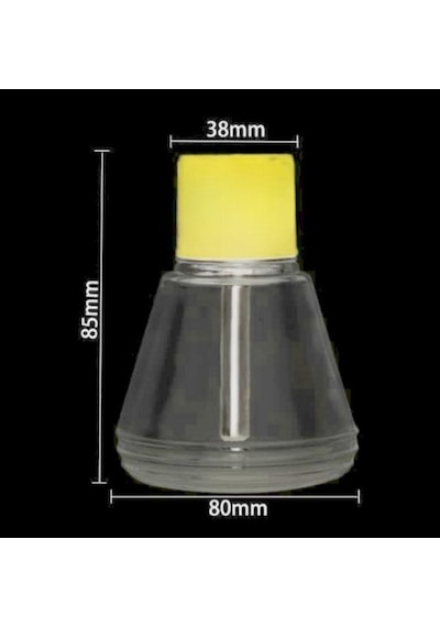 150Ml Kapaklı Cam Tiner Likit Şişesi Sıvı Uçurmaz Pompa Yağdanlık