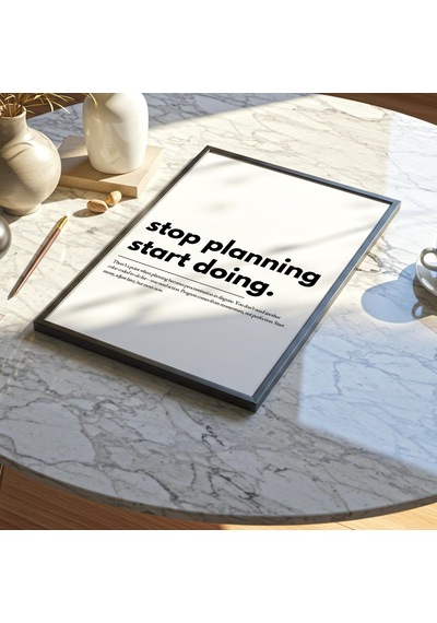 Motivasyon Sözü Sanatı: Planlamayı Bırakın Yapmaya Başlayın &
