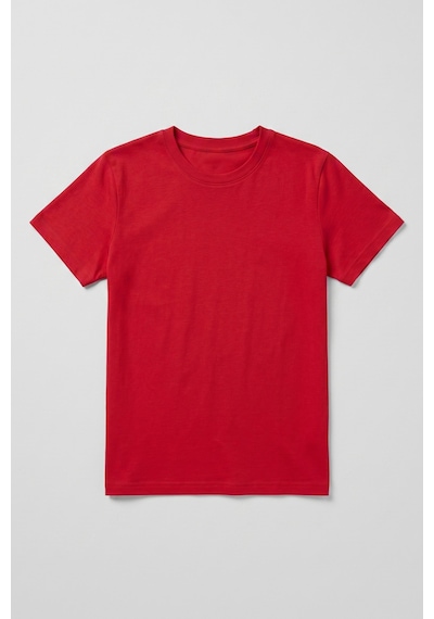Kiagu Kısa Kol T-shirt Basic Terletmeyen Esnek Kumaş Pamuklu Mevsimlik Kısakol Erkek Çocuk Tsort Nar Çiçeği Kiagu Kısa Kol T-shirt Basic Terletmeyen Esnek Kumaş Pamuklu Mevsimlik Kısakol Erkek Çocuk Tsort Nar Çiçeği