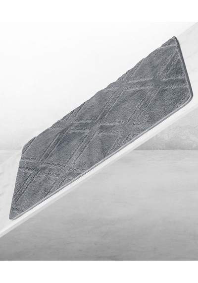 Lüks Kaymaz Taban 50x80 Cm Banyo Halısı/paspası Wb - 11 Mm Kalın %100 Polipropilen Model 8